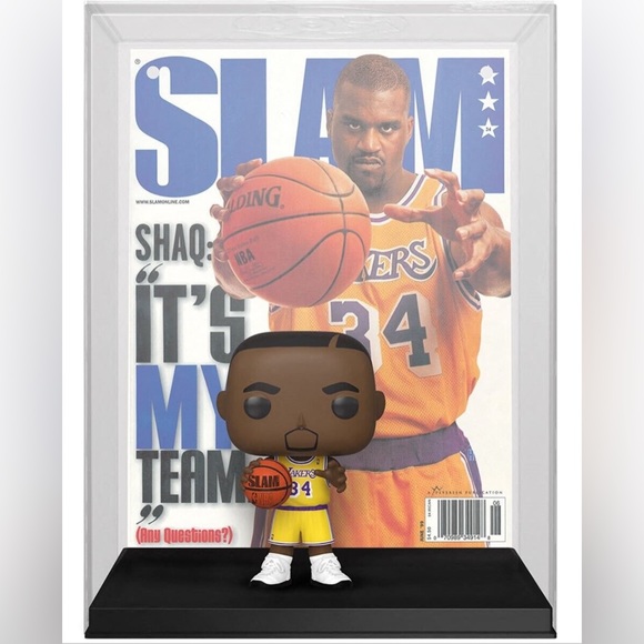 NWB - Funko Pop! Magazine Slam Shaquille O’Neal #02 - Picture 2 of 6
